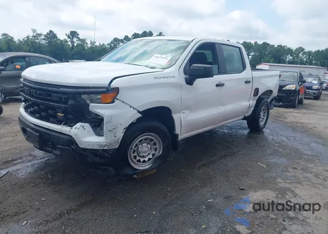 2023 Chevrolet Silverado 1500 2Wd Short Bed Wt z USA, uszkodzony, nr VIN 1GCPAAEK0PZ191727